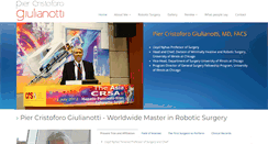 Desktop Screenshot of piergiulianotti.com